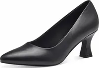 MARCO TOZZI Damen elegante Pumps spitze Form Blockabsatz 2-22420-42, Größe:40 EU, Farbe:Schwarz