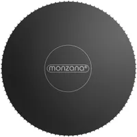 MONZANA® Trampolin Sprungtuch 183 cm 30 Ösen 8-fach vernäht UV-beständig 14 cm Feder 50 kg Garten Sprungmatte Ersatzteil