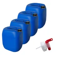 3x Wasserkanister PROFI 20 Liter mit Hahn NEU Trinkwasser-Kanister 2er Set  20L