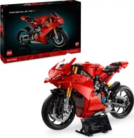 LEGO Technic Ducati Panigale V4 S Motorrad, baubares Motorradmodell, Bausets für Erwachsene, Männer und Frauen, ab 18 Jahren, Geschenkidee für Fans von Ducati und Motorrädern 42202