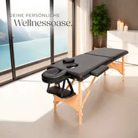 2 Zonen Massageliege Freddi Breite 61 cm, Polsterung 5 cm 210 x 95 x 84 cm