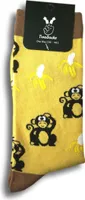 TwoSocks lustige Socken Affe Damen & Herren funny socks lustige Socken Herren Baumwolle Einheitsgröße