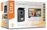 Extel Gegensprechanlage Connect 7 mit Smarthphone-Anbindung, kabelgebunden
