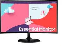 Monitor Essential S36C, Schwarz, 27 Zoll, Full-HD, Curved, VA, 75 Hz, 4 ms