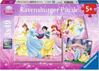 Schneewittchen. Puzzle 3 X 49 Teile