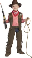 Cowboykostüm Cowboy Sheriff Wilder Westen Jungen Kinder Western Kinderkostüm Set Gr. 140