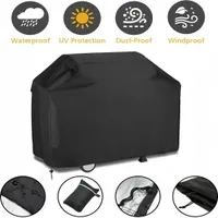 Grillschutzhüllen Gasgrill Abdeckhaube Grillabdeckung Abdeckung Grillhaube Regenschutz Schutzhülle Outdoor BBQ (147x61x122cm)