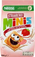 Nestlé Erdbeer-Minis Erdbeergeschmack Müsli-Quadrate 250 G