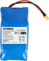 EXTENSILO Akku Ersatz für Elitop 0702AS-HCY für E-Scooter, Hoverboard (6800 mAh, 25,2 V, Li-Ion)