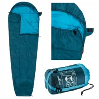 Rocktrail Leichtgewicht Mumienschlafsack  Schlafsack, mit 2-Wege-Reißverschluss (blau) NEU