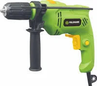 FIELDMANN FDV 200501-E Příklepová vrtačka, příkon 500 W, rychloupínací sklíčidlo do 13 mm, otáčky motoru bez zatížení 0 - 3000 ot./ min.