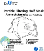 Respirátorová maska FFP2 biela 34675