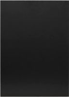 EUROPEL Kreidetafel ohne Rahmen 600 x 1.100 mm schwarz