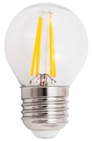 LED Filament Tropfenlampe McShine "Filed", E27, 6W, 600 lm, warmweiß, dimmbar