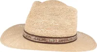 Luftiger Crochet Raffia Stroh-Hut von Hut-Breiter