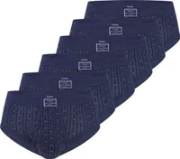 ESGE 6er Pack Jeans Slip / Unterhose Ohne Seitennähte, Weicher Komfortbund und Eingriff, Pflegeleicht und strapazierfähig