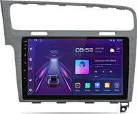 10''Carplay 4+64G Android13 Für Golf 7 2013-2017 Android Auto radio BT GPS WiFi RDS DAB SWC 8Kern 4GSIM RDS 2DIN