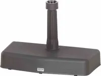 Kunststoffschirmständer >20 kg Kunststoff/Beton< in anthrazit - 50x9x25 (BxHxT)