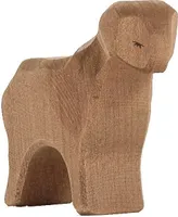 Ostheimer Schaf stehend, braun