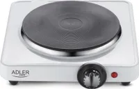 Adler AD 6503 Elektroherd-Einzelkochplatte 1500W, weiß