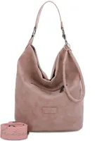 Fritzi aus Preußen Umhängetasche Schultertasche Rub Iggi04 Hobo Bag Taupy altrosa