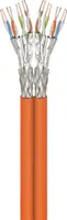 Duplexní síťový kabel CAT 7A, S/FTP (PiMF), oranžový