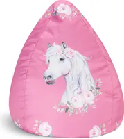 Sitzsack 70x110cm Rose