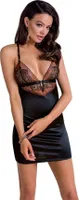 MIRELLA CHEMISE Dessous schwarz S/M Casmir