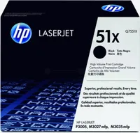 HP Q7551XC 51X tonerová kazeta čierna zmluvná, 13 000 strán 5% pre LaserJet M 3000 Series P 3003 dn x 3004 Series 3005 Series