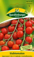 Quedlinburger Saatgut - Stabtomaten Supersweet 100 - Samen - 482752