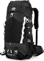 60 l wasserdichter leichter Wanderrucksack Camping Reisen Tagesrucksack mit Regenschutz Outdoor Sporttasche