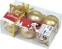 Arditex wd13423 packung von 6 bälle weihnachtsbaumdurchmesser 8 cm. von Disney-Mickey