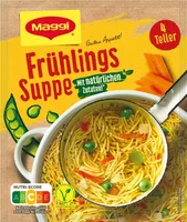 Maggi Guten Appetit Frühlings Suppe mit natürlichen Zutaten 63g