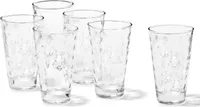 LEONARDO 012684 Optic long drink cup, sklo, 300 ml, Ø 8 x 13 cm, číre (6 ks)