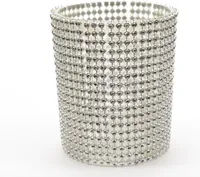 Windlicht Teelichthalter Kerzenhalter Teelicht Glas Ø 6 cm H 6,5 cm