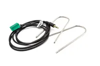 vhbw Aux Adapter-Kabel Klinke USB OTG kompatibel mit KFZ Auto Radio zB von  Alfa Romeo, Alpine, Audi, BMW, Chevrolet, Citroen, Dacia, FIAT Ford, Honda