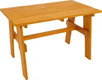 DEGAMO Gartentisch Esstisch Holztisch FREITAL 72x120cm rechteckig, Kiefer massiv