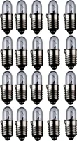 20er Set WireThinX Kleinstlampen Subminiatur 1,00 W, 12 V - Sockel E5,5 4,7 x 15 mm, L-55