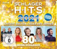 Various - Schlager Hits 2021 - CD + DVD Video