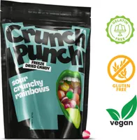 Crunch Punch Freeze Dried Candy Sour Crunchy Rainbows 100g