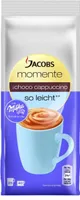 Jacobs Momente Choco Cappuccino so leicht, Mild mit Milka Schokonote, kalorienarm, Nachfüllbeutel 400g, 249569