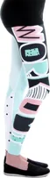 cosey - bedruckte bunte Leggins (Einheitsgröße) - Design Workout bunt