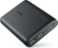 Refurbished Anker PowerCore 13000mAh Powerbank Externer 2-Port 3A Schwarz