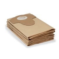 Schmutzfangsack Papierfilterbeutel 20 L 5 Stück, passend für Einhell Nass-Trockensauger z. B. Einhell TH-VC 1820 S 20 Liter