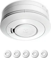 5x Ei Electronics Ei650 Rauchwarnmelder - Rauchmelder mit 10 Jahres Batterie - Bestnote Stiftung Warentest