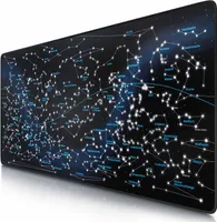 CSL Gaming Mauspad XXL, 900 x 400 x 3 mm, Schreibtischunterlage, abwaschbar, rutschfeste Rückseite, Geschwindigkeit & Präzision, Celestial Map
