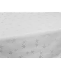SCANquilt ubrus SOLID bílá 69% bavlna 31% polyester 150 x 220 cm