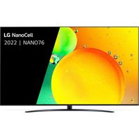 LG NanoCell 50NANO766QA, 127 cm (50 Zoll), 3840 x 2160 Pixel, NanoCell, Smart-TV, WLAN, Schwarz