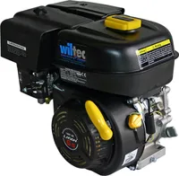 LIFAN 168 Handstart Benzinmotor mit 6,5 PS Einzylinder für Kleinmaschinen & Karts, luftgekühlter 4-Takt Motor mit 19,05 mm Kurbelwelle, OHV-Ventilsteuerung & 196 cc Hubraum