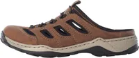 Rieker Herren Pantoletten Clogs Sabot 08096, Größe:43 EU, Farbe:Braun
